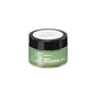 Asoka-C Amla Brilliantine 30 gm green glass jar with black lid, angled front view