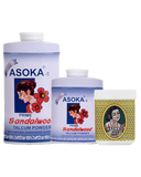 Asoka-c Sandalwood Talcum Powder Prime (70 & 35 Gms) and Asoka-c Amla Brillantine – 50 Gms